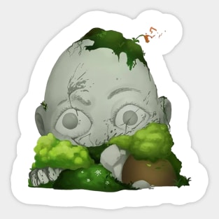 Moss Rock Sticker